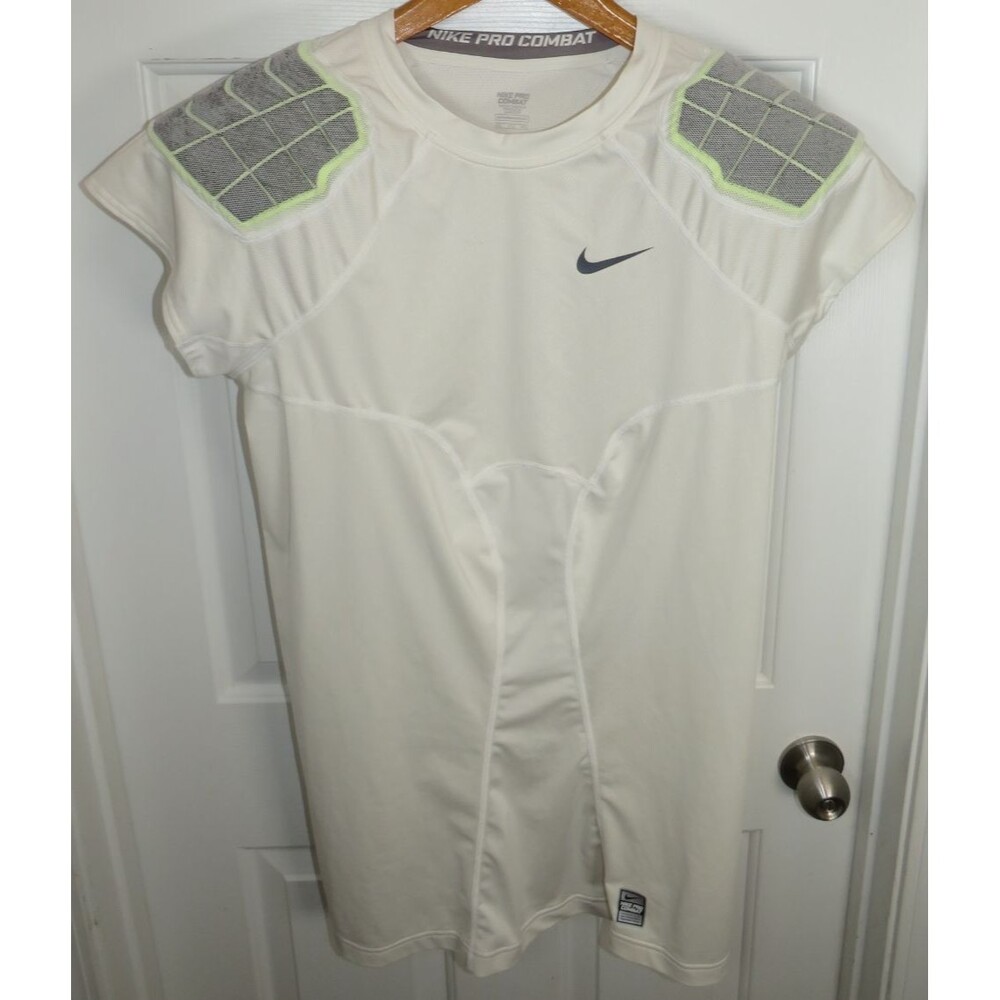 Nike Pro Combat HyperStrong Football 2-Pad Shoulder Shirt Size 4XL
